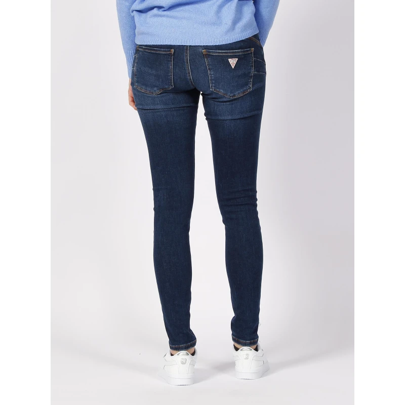 Jean Skinny Shape Up Bleu Marine Femme - Guess 4 Jean Skinny Shape Up Bleu Marine Femme - Guess – Image 2