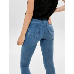 Jean Skinny Taille Mi-haute Power Bleu Femme - Only 9 Jean Skinny Taille Mi-haute Power Bleu Femme - Only -Le Dressing Parfait jean skinny taille mi haute power bleu femme only 3
