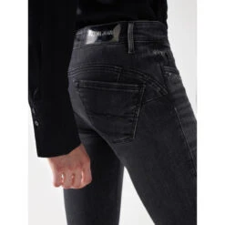 Jean Skinny Wonder Gris Foncé Femme - Salsa Jeans 8 Jean Skinny Wonder Gris Foncé Femme - Salsa Jeans -Le Dressing Parfait jean skinny wonder gris fonce femme salsa jeans 1 2