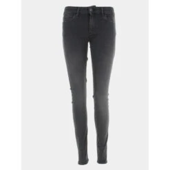 Jean Skinny Wonder Noir Femme - Salsa