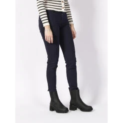 Jean Slim Petra Bleu Marine Femme - Morgan -Le Dressing Parfait jean slim petra bleu marine femme morgan 2