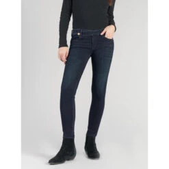 Jean Slim Pulp Vigny Bleu Marine Femme - Le Temps Des Cerises