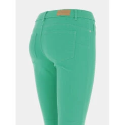 Jean Slim Push Up Wild Seven Vert Femme - Vero Moda -Le Dressing Parfait jean slim push up wild seven vert femme vero moda 3