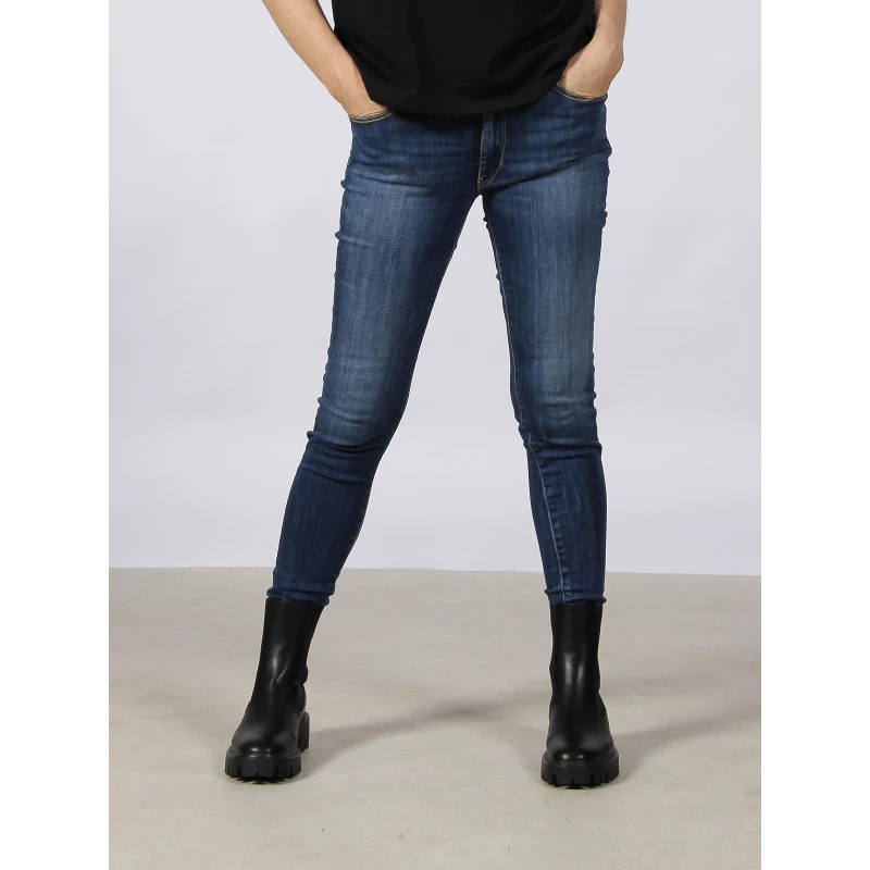 Jean Slim Taille Basse Pulp Bleu Femme - Le Temps Des Cerises 3 Jean Slim Taille Basse Pulp Bleu Femme - Le Temps Des Cerises
