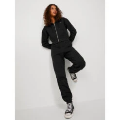 Jogging Abbie Relax Noir Femme - JJXX -Le Dressing Parfait jogging abbie relax noir femme jjxx 2