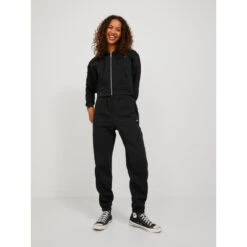 Jogging Abbie Relax Noir Femme - JJXX -Le Dressing Parfait jogging abbie relax noir femme jjxx 3