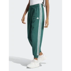 Jogging Essential 3s Loose Fit Vert Femme - Adidas