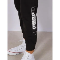 Jogging Essential Lab Noir Femme - Puma -Le Dressing Parfait jogging essential lab noir femme puma 3