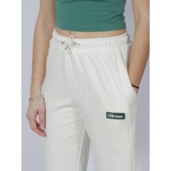 Jogging Joinne Blanc Vert Femme - Ellesse -Le Dressing Parfait jogging joinne blanc vert femme ellesse 3