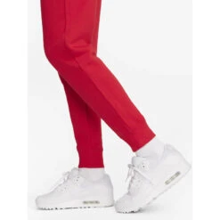 Jogging Nsw Club Slim Rouge Femme - Nike -Le Dressing Parfait jogging nsw club slim rouge femme nike 3