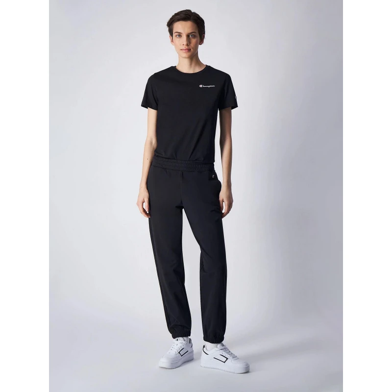 Jogging Relaxed Fit Cuff Noir Femme - Champion 5 Jogging Relaxed Fit Cuff Noir Femme - Champion – Image 3