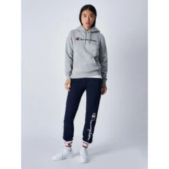 Jogging Rib Cuff Logo Blanc Brodé Bleu Marine Femme - Champion 8 Jogging Rib Cuff Logo Blanc Brodé Bleu Marine Femme - Champion -Le Dressing Parfait jogging rib cuff logo blanc brode bleu marine femme champion 2