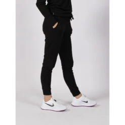 SUN VALLEY Jogging Touch Maille Slim Noir Femme - Sunvalley -Le Dressing Parfait jogging touch maille slim noir femme sunvalley 2