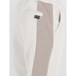 Jogging Tricolore Marron Beige Blanc - Project X Paris -Le Dressing Parfait jogging tricolore marron beige blanc project x paris 3