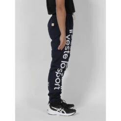 Jogging Uni H Bleu Marine/blanc - Panzeri -Le Dressing Parfait jogging uni h bleu marineblanc panzeri 2