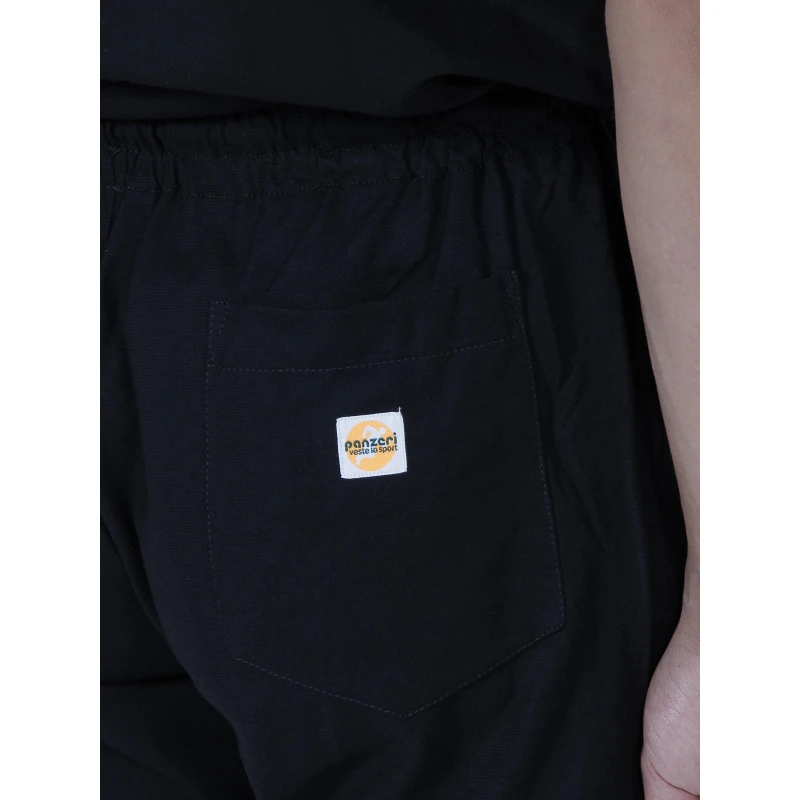 Jogging Uni H Tricolore Noir - Panzeri 6 Jogging Uni H Tricolore Noir - Panzeri – Image 4