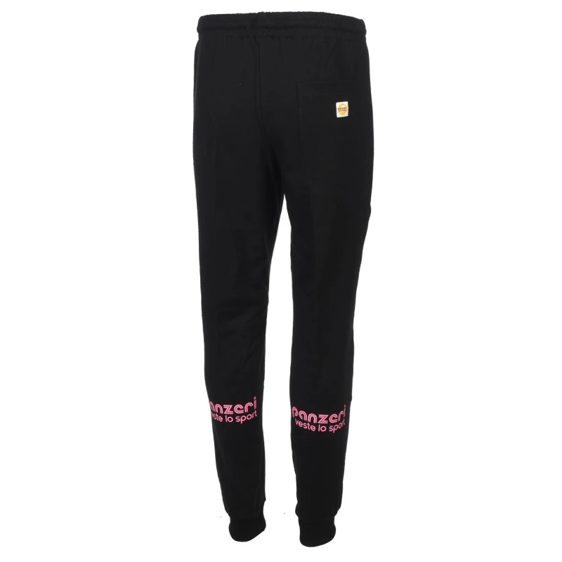 Jogging Uni T Noir/rose - Panzeri 4 Jogging Uni T Noir/rose - Panzeri – Image 2