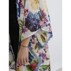 Kimono à Fleurs Roxy Multicolore Femme - Guess -Le Dressing Parfait kimono a fleurs roxy multicolore femme guess 3