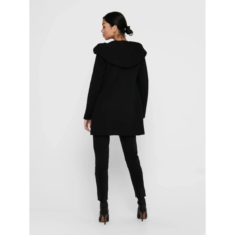Manteau à Capuche Sedona Light Noir Femme - Only 4 Manteau à Capuche Sedona Light Noir Femme - Only – Image 2
