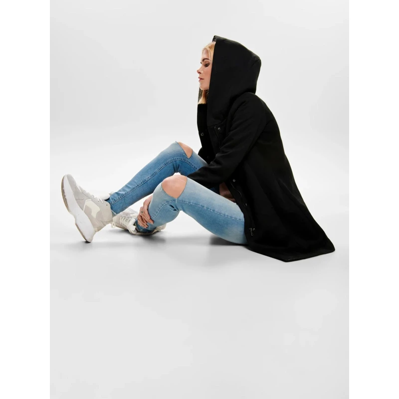 Manteau à Capuche Sedona Light Noir Femme - Only 6 Manteau à Capuche Sedona Light Noir Femme - Only – Image 4