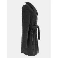 Manteau à Ceinture Wodope Gris Femme - Vero Moda -Le Dressing Parfait manteau a ceinture wodope gris femme vero moda 2