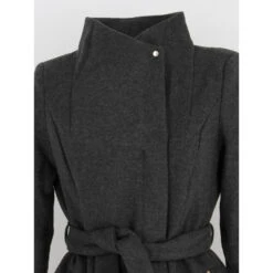 Manteau à Ceinture Wodope Gris Femme - Vero Moda -Le Dressing Parfait manteau a ceinture wodope gris femme vero moda 3