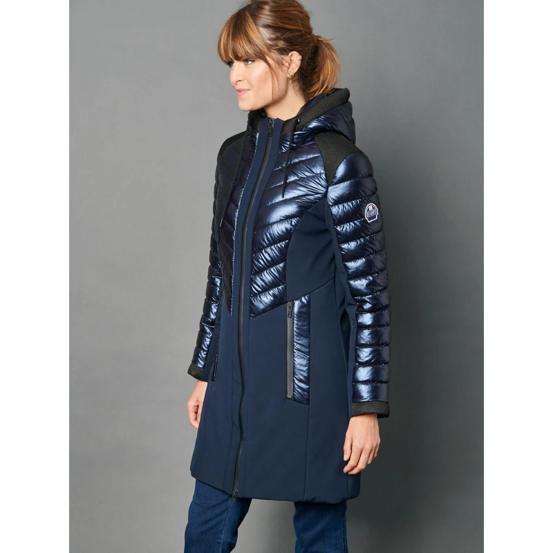 Manteau Karen Bleu Marine Femme - Delahaye 3 Manteau Karen Bleu Marine Femme - Delahaye