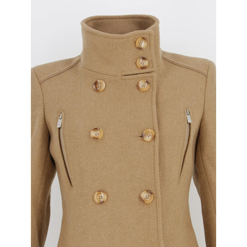 Manteau Lisboa Beige Femme - Salsa 5 Manteau Lisboa Beige Femme - Salsa – Image 3