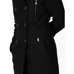 Manteau Lisboa Noir Femme - Salsa 9 Manteau Lisboa Noir Femme - Salsa -Le Dressing Parfait manteau lisboa noir femme salsa 3