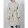 Manteau Long Compi Beige Femme - Tiffosi -Le Dressing Parfait manteau long compi beige femme tiffosi