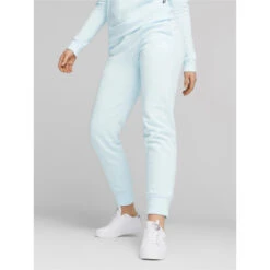 Pantalon De SurvĂȘtement Essential Bleu Femme - Puma