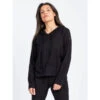 Pull à Capuche Maille Jacquard Dinhar Noir Femme - Sun Valley 2 Pull à Capuche Maille Jacquard Dinhar Noir Femme - Sun Valley -Le Dressing Parfait pull a capuche maille jacquard dinhar noir femme sun valley