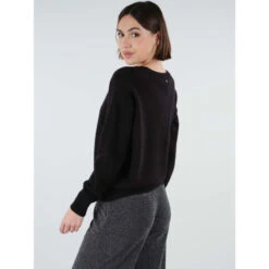 Pull Adonis Coeur Noir Femme - Deeluxe -Le Dressing Parfait pull adonis coeur noir femme deeluxe 1