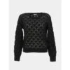 Pull Ajouré Letty Structure Noir Femme - Jacqueline De Yong -Le Dressing Parfait pull ajoure letty structure noir femme jacqueline de yong