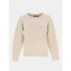 Pull Angelle Beige Femme - Deeluxe