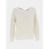 Pull Armelle Blanc Femme - Deeluxe -Le Dressing Parfait pull armelle blanc femme deeluxe