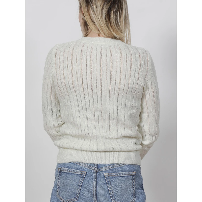 Pull Austria Blanc Femme - Salsa 4 Pull Austria Blanc Femme - Salsa – Image 2