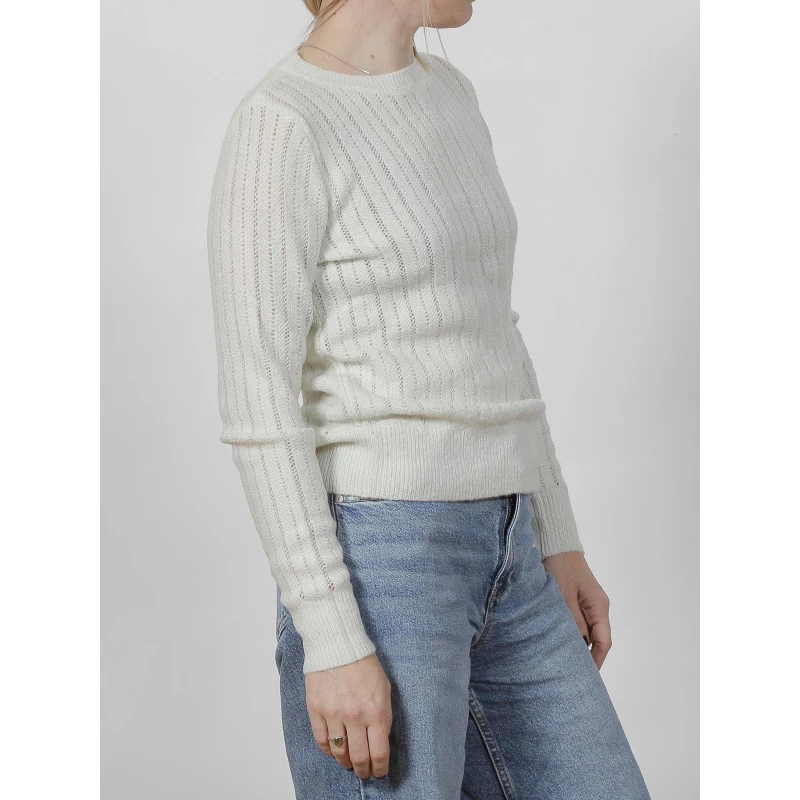 Pull Austria Blanc Femme - Salsa 5 Pull Austria Blanc Femme - Salsa – Image 3