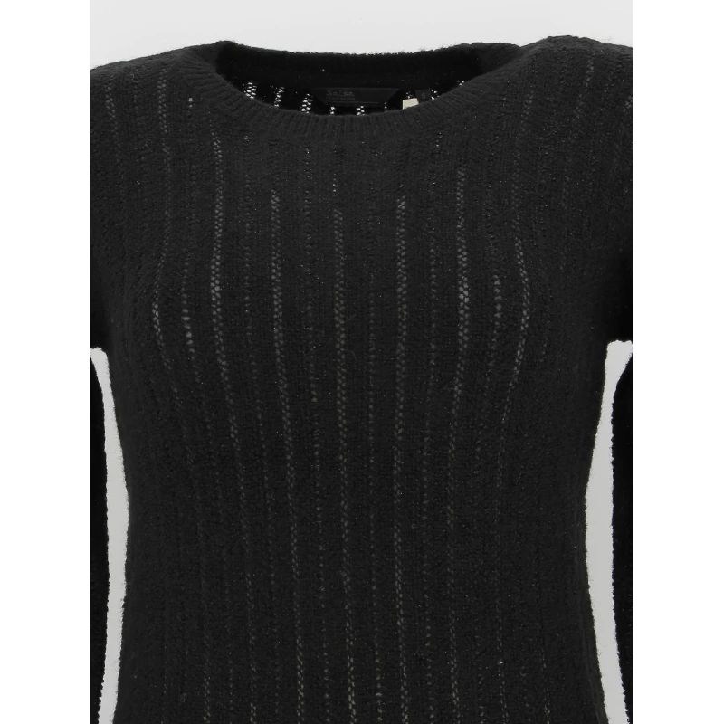 Pull Austria Noir Femme - Salsa 5 Pull Austria Noir Femme - Salsa – Image 3
