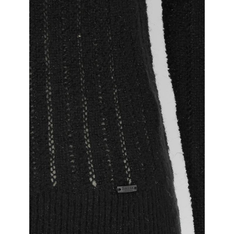 Pull Austria Noir Femme - Salsa 6 Pull Austria Noir Femme - Salsa – Image 4
