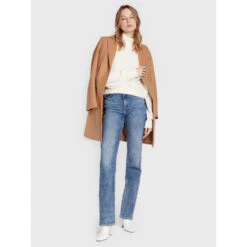 Pull Col Montant Anne Blanc Femme - Guess -Le Dressing Parfait pull col montant anne blanc femme guess 2