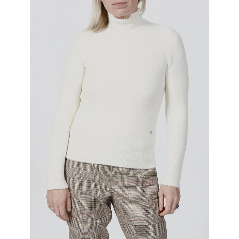 Pull Col Montant Marion Blanc Femme - Guess 3 Pull Col Montant Marion Blanc Femme - Guess
