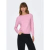 Pull Col Rond Rica Life Rose Femme - Only -Le Dressing Parfait pull col rond rica life rose femme only
