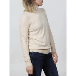 Pull Col Roulé Basic Beige Femme - Deeluxe 8 Pull Col Roulé Basic Beige Femme - Deeluxe -Le Dressing Parfait pull col roule basic beige femme deeluxe 2