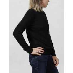 Pull Col Roulé Basic Noir Femme - Deeluxe -Le Dressing Parfait pull col roule basic noir femme deeluxe 2
