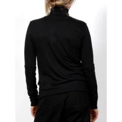 Pull Col Roulé Lyocell Noir Femme - Calvin Klein 8 Pull Col Roulé Lyocell Noir Femme - Calvin Klein -Le Dressing Parfait pull col roule lyocell noir femme calvin klein 2
