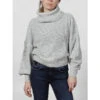 Pull Col Roulé Megan Gris Femme - Jacqueline De Yong -Le Dressing Parfait pull col roule megan gris femme jacqueline de yong
