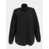 Pull Col Roulé Pastel Noir Femme - Tiffosi -Le Dressing Parfait pull col roule pastel noir femme tiffosi