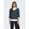 Pull Col V Elanora Bleu Femme - Jacqueline De Yong -Le Dressing Parfait pull col v elanora bleu femme jacqueline de yong