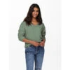 Pull Col V Rica Life Vert Femme - Only 1 Pull Col V Rica Life Vert Femme - Only -Le Dressing Parfait pull col v rica life vert femme only